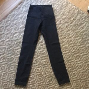 Lululemon wonder under black leggings